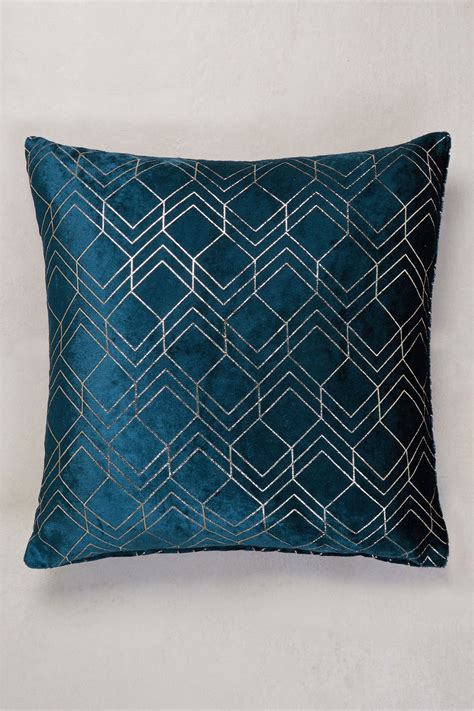 luxury teal cushions.